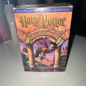 Harry Potter and the Sorcerer's Stone Audiobook Cassette Set